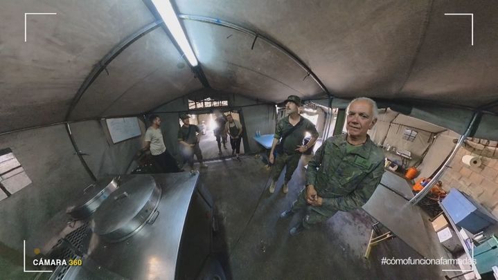 Cocina de Centro Logístico Militar / REDACCION