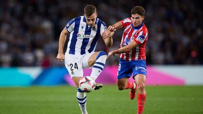1-1. El Atlético de Madrid saca un trabajado empate de Anoeta