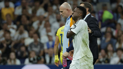 Vinícius sufre una lesión cervical