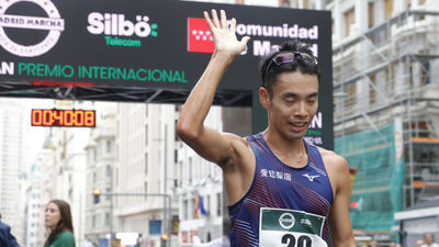 Yamanishi y Palmisano conquistan marchando la Gran Vía de Madrid