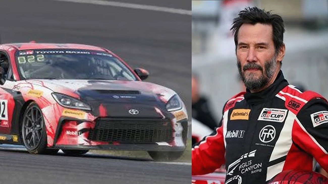 Keanu Reeves debuta como piloto