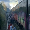 Evacúan a 60 personas de un tren de Rodalies por un incendio en la catenaria