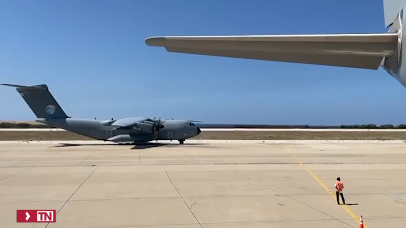 El tercer avión enviado por el Gobierno aterriza en Torrejón procedente de Beirut con 68 personas a bordo