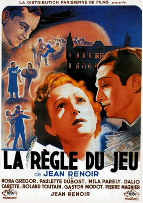 Cartel de 'La regla del juego', de Jean Renoir / AYTO MÓSTOLES
