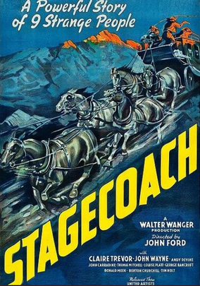 Cartel de 'La Diligencia', película de John Ford / AYTO MÓSTOLES