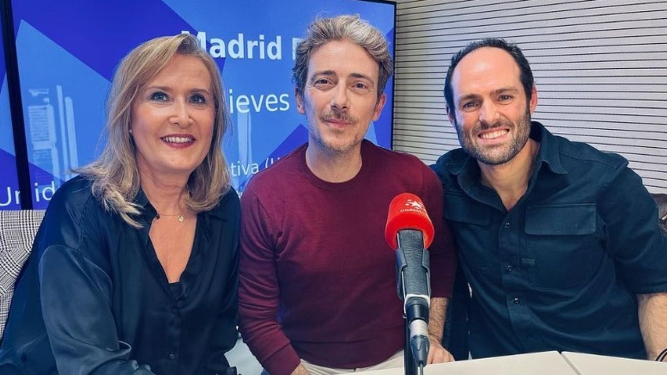 Nieves Herrero, Víctor Clavijo y Diego Anido