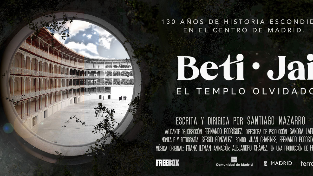 LaOtra de Telemadrid estrena 'Beti Jai: El templo olvidado' el mismo día de la reapertura del histórico frontón