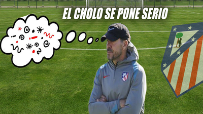 Tremendo enfado de Simeone con sus jugadores