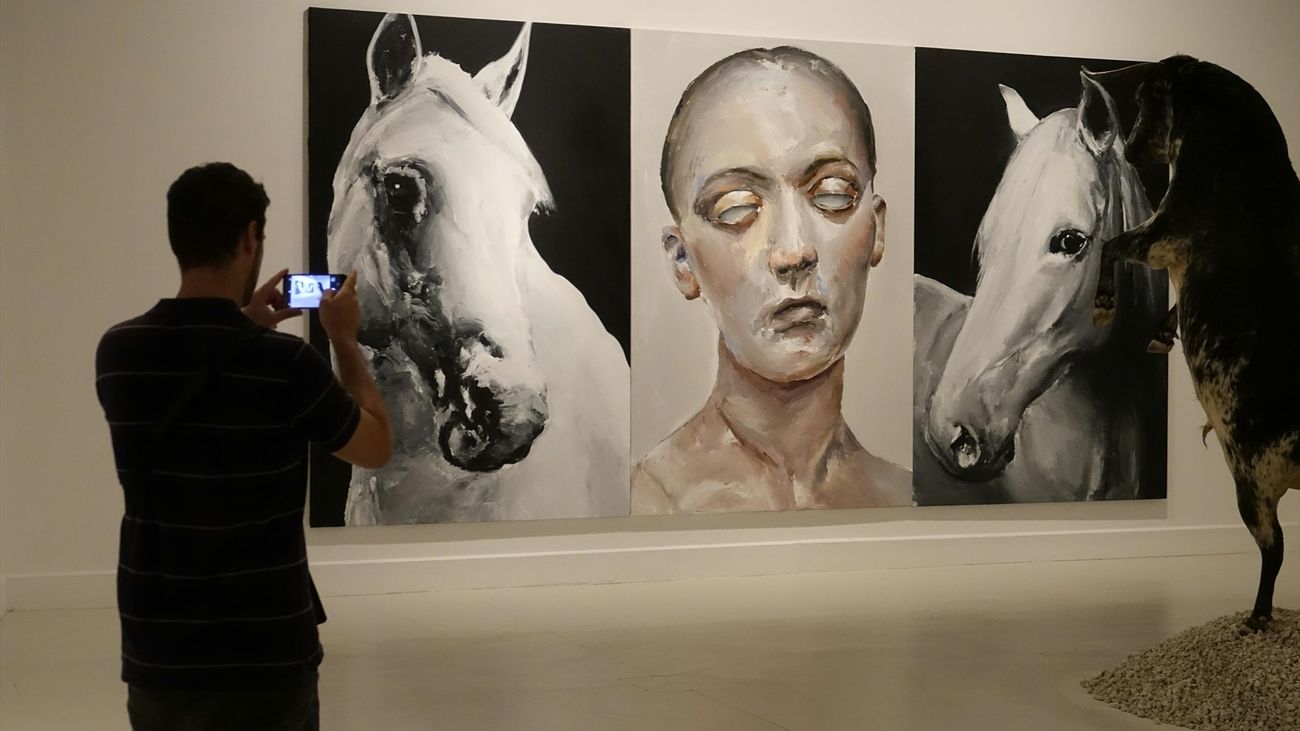 La obra de Santiago Ydáñez cuelga en el CEART de Fuenlabrada hasta el 26 de enero