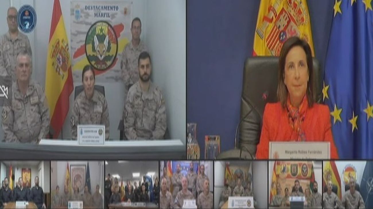 Robles a la misión en el Líbano: ojalá ese alto el fuego llegue pronto, cuídense mucho