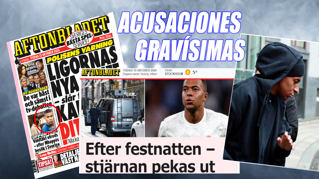 Graves acusaciones contra Mbappé