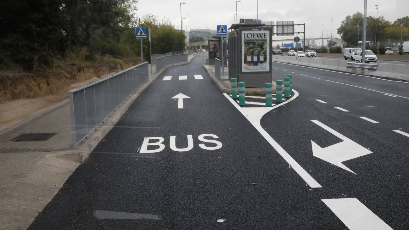 El nuevo carril bus de la Avenida de Burgos se convertirá en carril bici