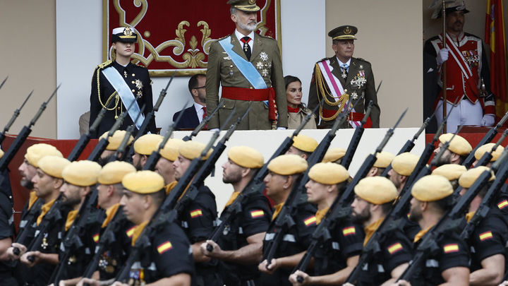 Desfile militar del 12 de octubre de 2024 / EFE