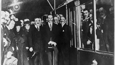 Madrid recrea el primer viaje en Metro, hace 105 años