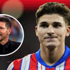 Simeone: "Julián Álvarez empezó a mostrar todo lo diferencial que tiene"