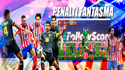 Simeone: "No hay nada, muchacho. Fue mano, no. Fue empujón de Koke, no"