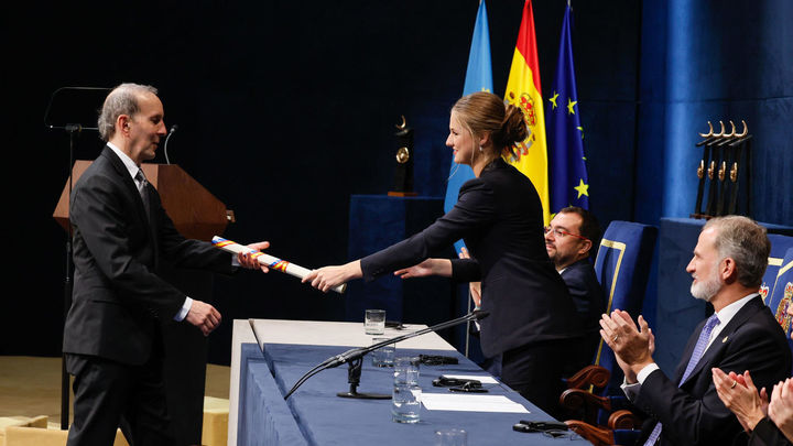 Daniel Drucker recibe el premio Princesa de Asturias / EFE