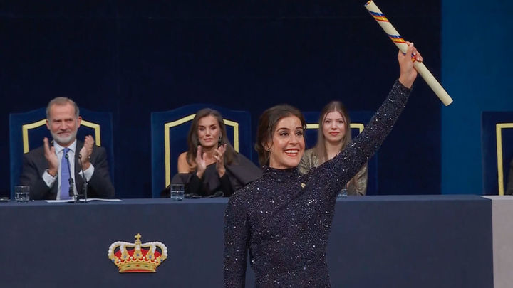 Carolina Marín recibe el Premio Princesa de Asturias del Deporte 2024 / Telemadrid