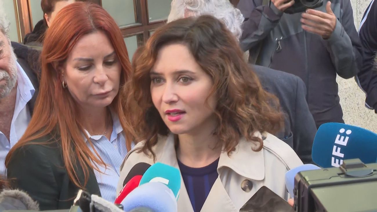 Ayuso, sobre Errejón: “La del feminismo es otra pancarta más que se les cae"