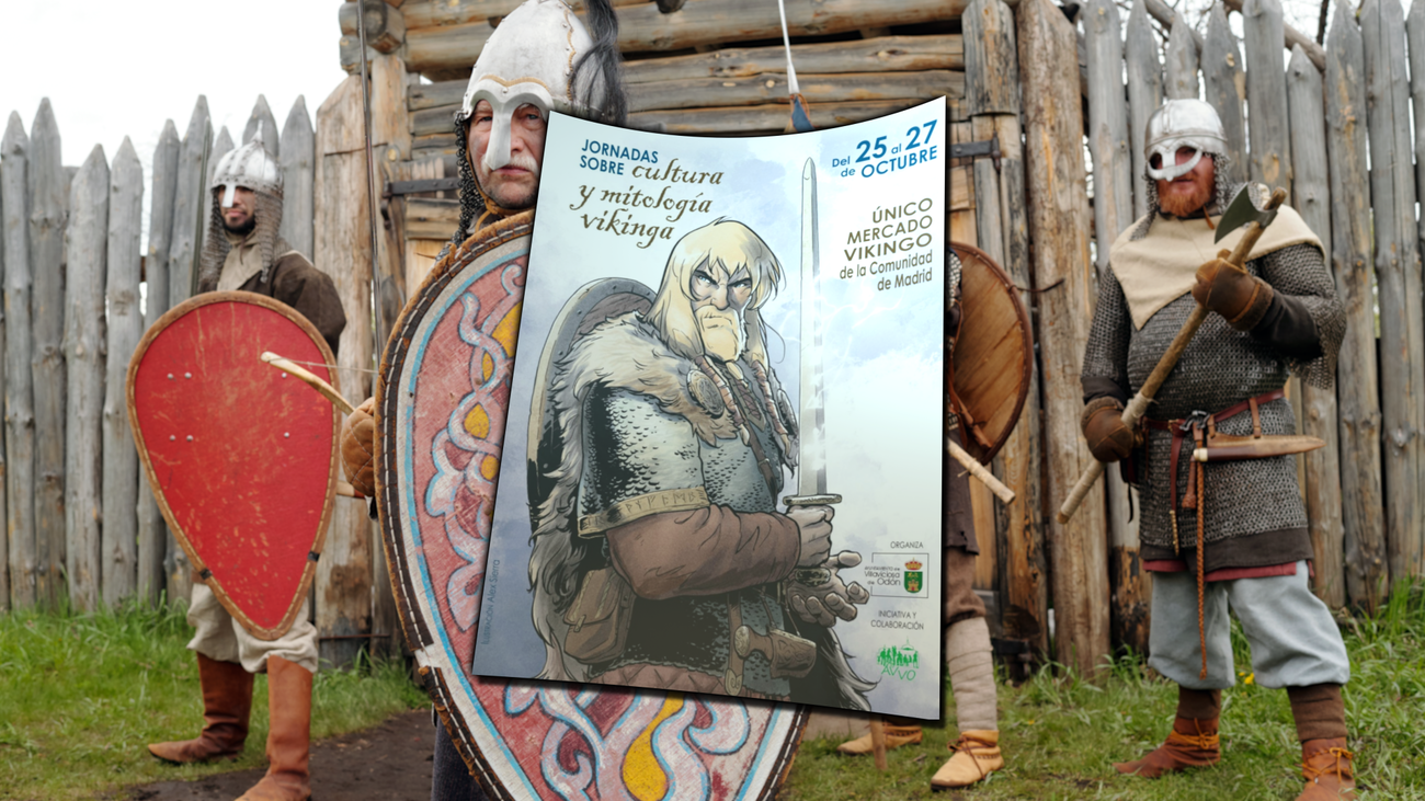 Villaviciosa de Odón acoge un mercado vikingo