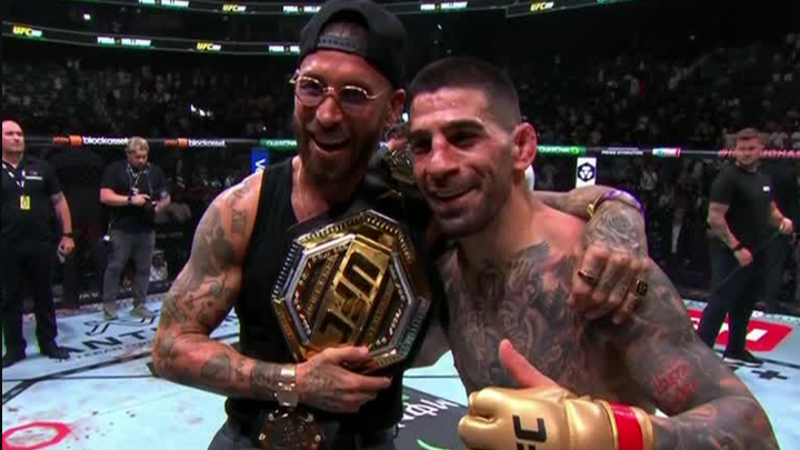 Sergio Ramos y Topuria / AGENCIAS