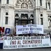 Vecinos de Usera y Villaverde protestan contra el crematorio de la M-40