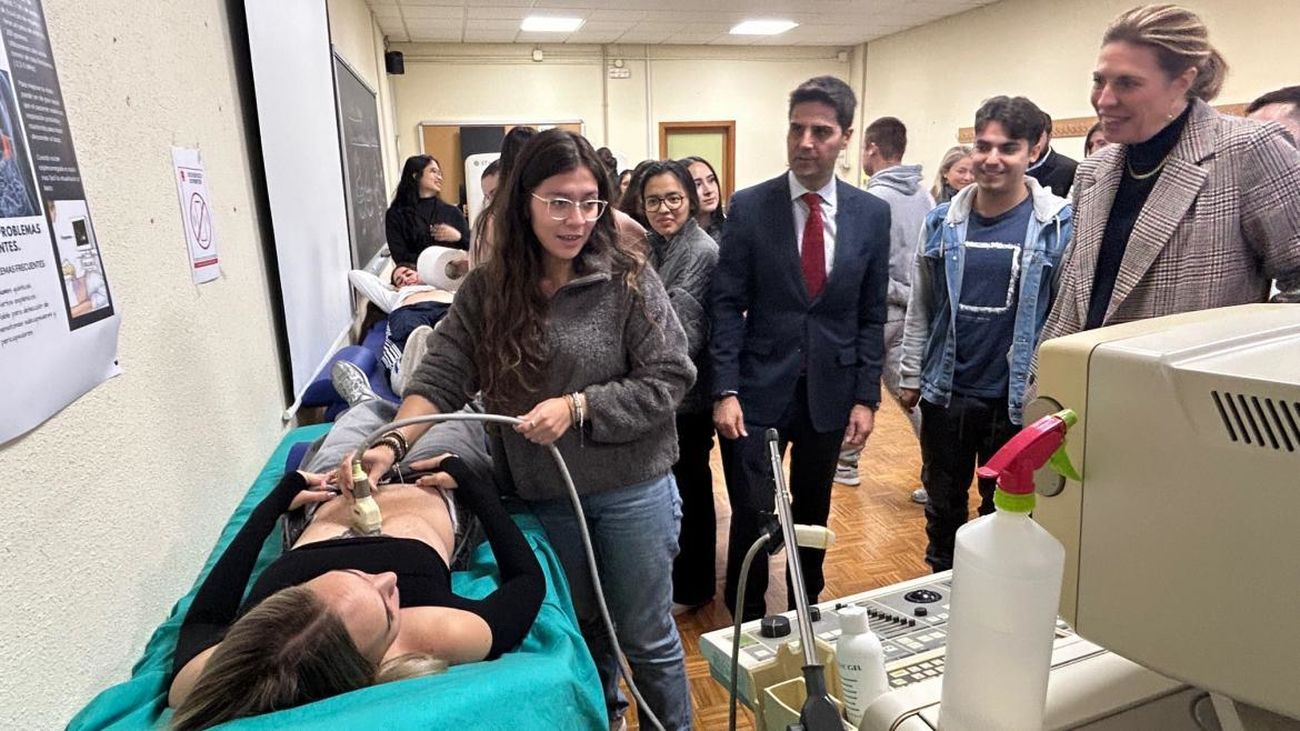 Madrid  garantiza las prácticas de los alumnos de centros públicos de FP en la rama sanitaria