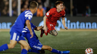 0-3. Las Rozas, eliminado de la Copa por un Sevilla efectivo