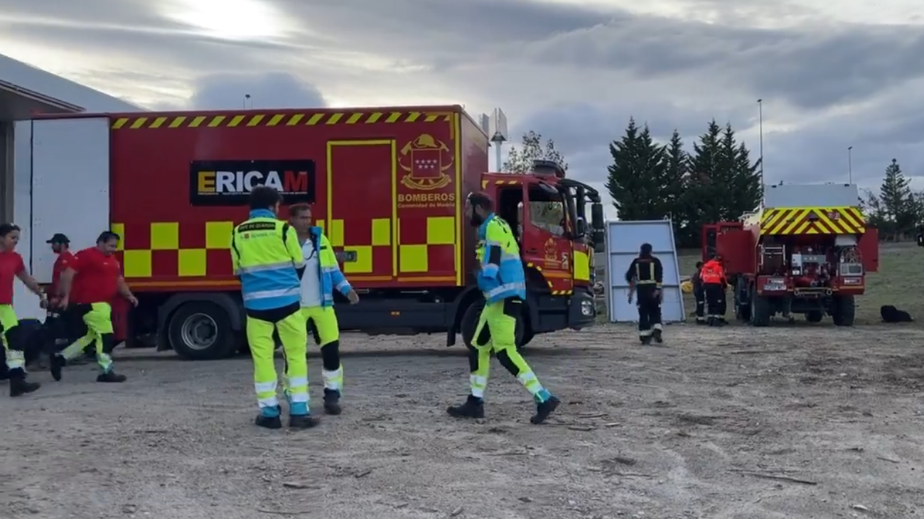 Un segundo equipo de ERICAM se desplaza a Valencia para colaborar en el rescate de víctimas por la DANA