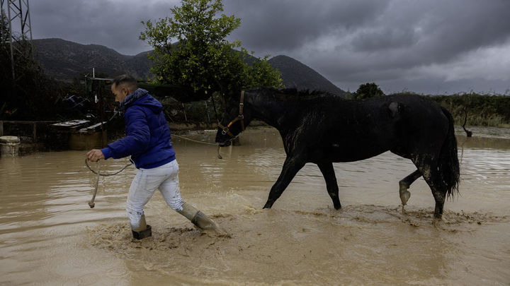 Inundaciones en Cártama / EFE
