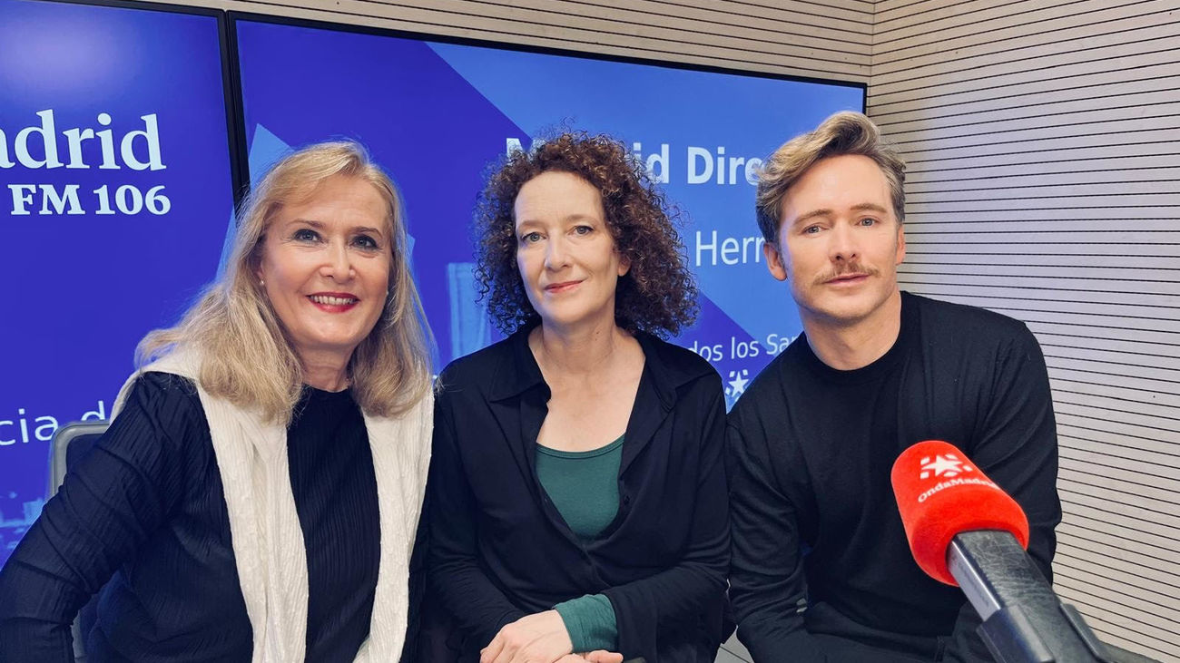 Nieves Herrero, Pablo Rivero y Clara Sanchis