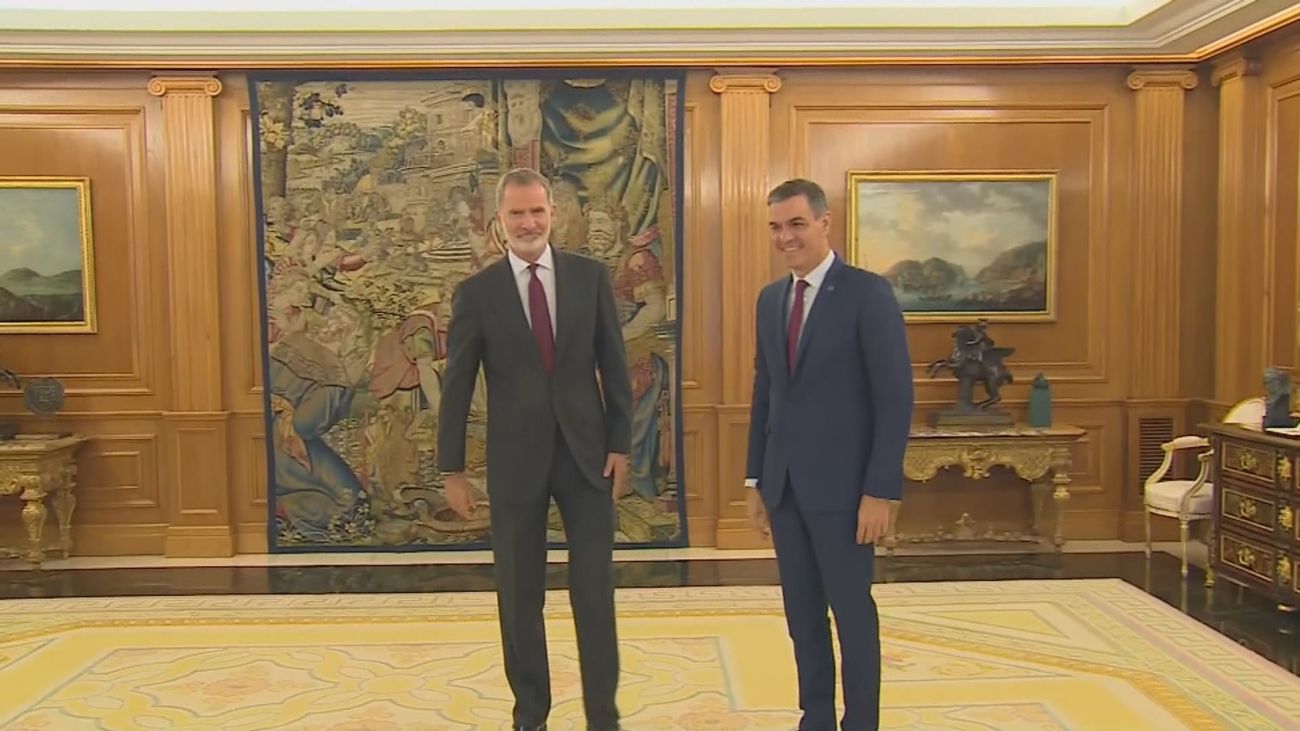 El Rey mantiene un despacho extraordinario con Pedro Sánchez por la situación provocada por la DANA