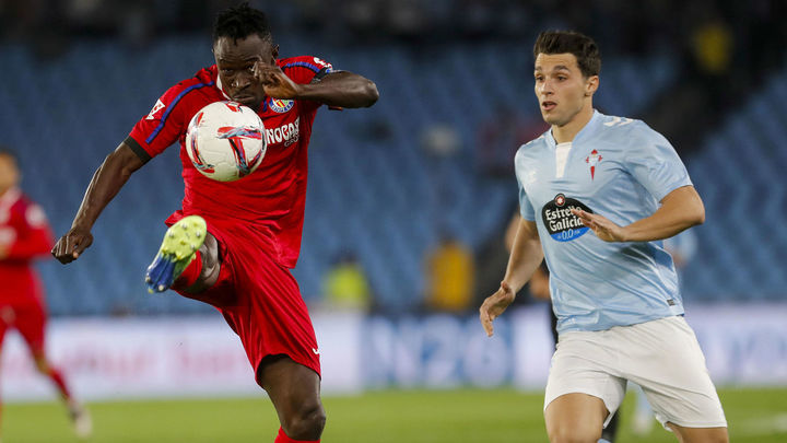 Djené ante el Celta / EFE