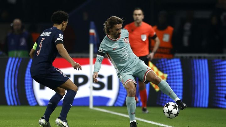 Griezmann ante el PSG / EFE