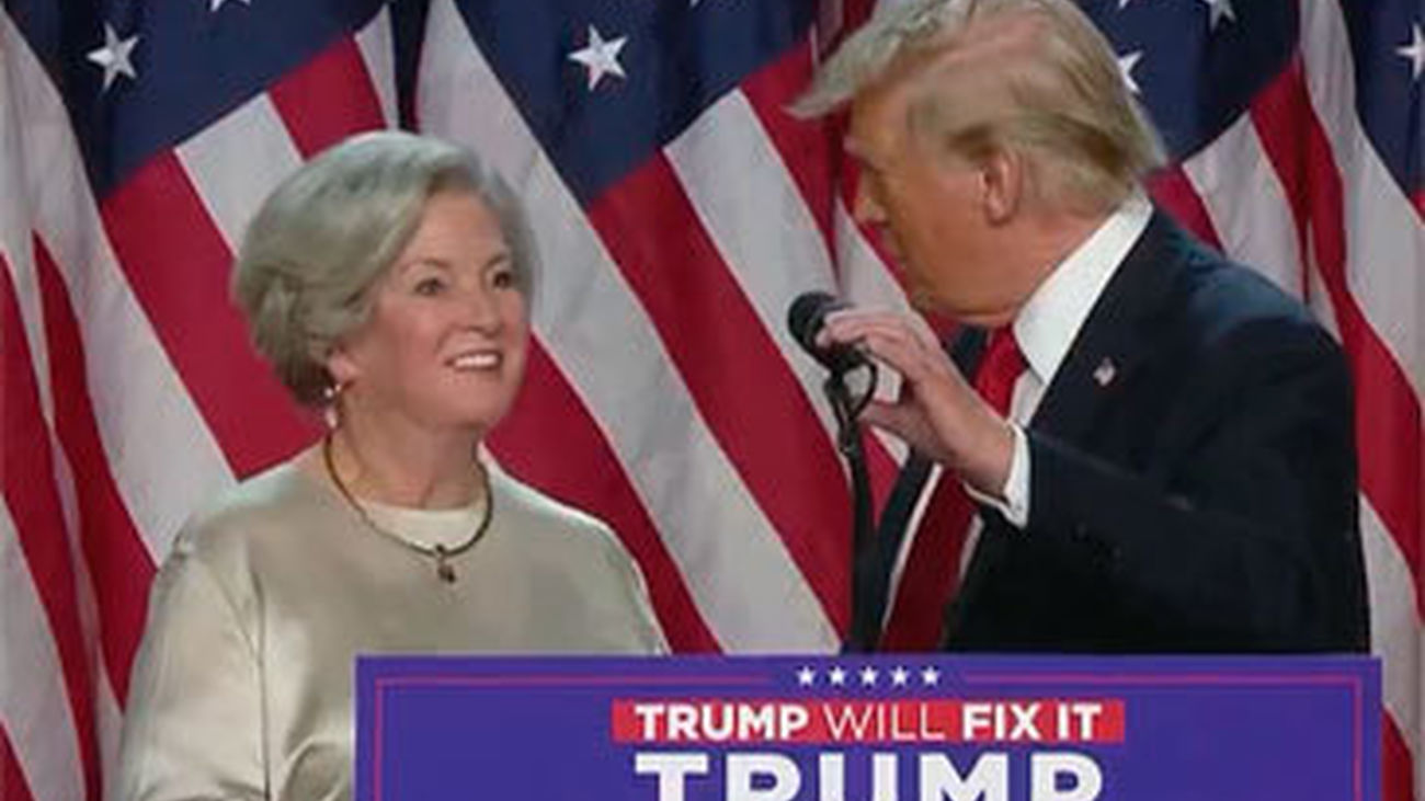 Trump nombrará a Susie Wiles como jefa de gabinete de la Casa Blanca, la primera mujer en ese cargo