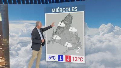 La Aemet avisa:  El miércoles llega el frío y la nieve a Madrid