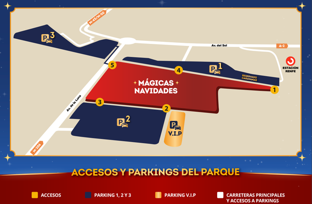 Mapa de Navidades Mágicas / AYUNTAMIENTO DE TORREJÓN DE ARDOZ