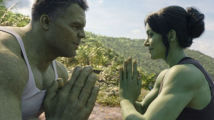 Hulk y Hulka, en plena sesión de yoga (Disney +) / Enseriados