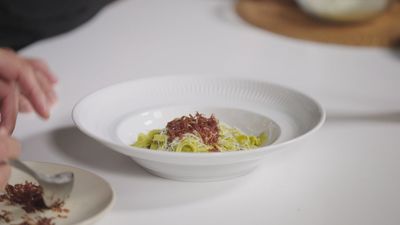 Sabor a Madrid: Carbonara ibérica en Goya