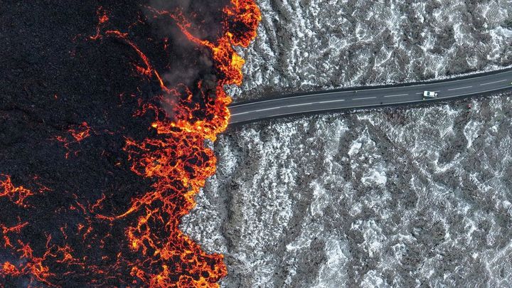 Eerupción volcánica en Islandia / EFE