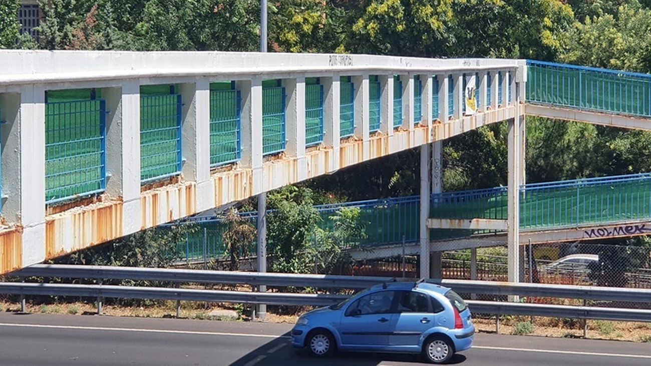 Cortes en la M-30 por el desmantelamiento de la pasarela de San Pol de Mar este fin de semana