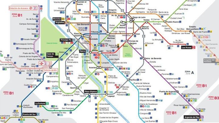 Busca tu parada de Metro, conoce su historia y sus curiosidades