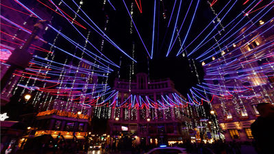 Madrid encenderá las luces de Navidad el 22 de noviembre en Cibeles