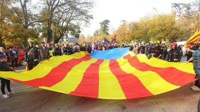 Miles de bomberos denuncian en Madrid la descoordinación que sufren ante tragedias como la DANA
