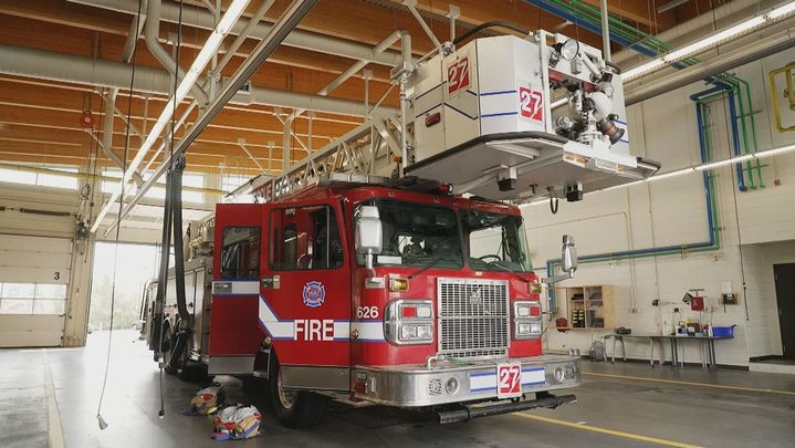Camión de bomberos de Edmonton, Canadá / TELEMADRID