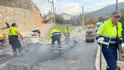 Ambite remata la renovación de parte de la calle de la Estación