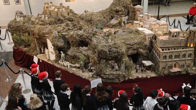 Alcobendas inaugura su Gran Belén Municipal y un 'Árbol de los deseos'