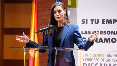 La Reina Letizia reclama un trabajo de calidad y decente para las personas con discapacidad