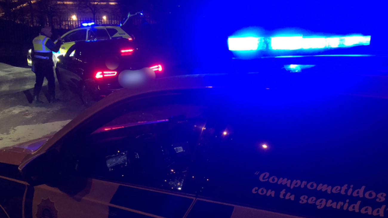 Detenido un conductor en Alcorcón que provocó un accidente y triplicaba la tasa de alcoholemia