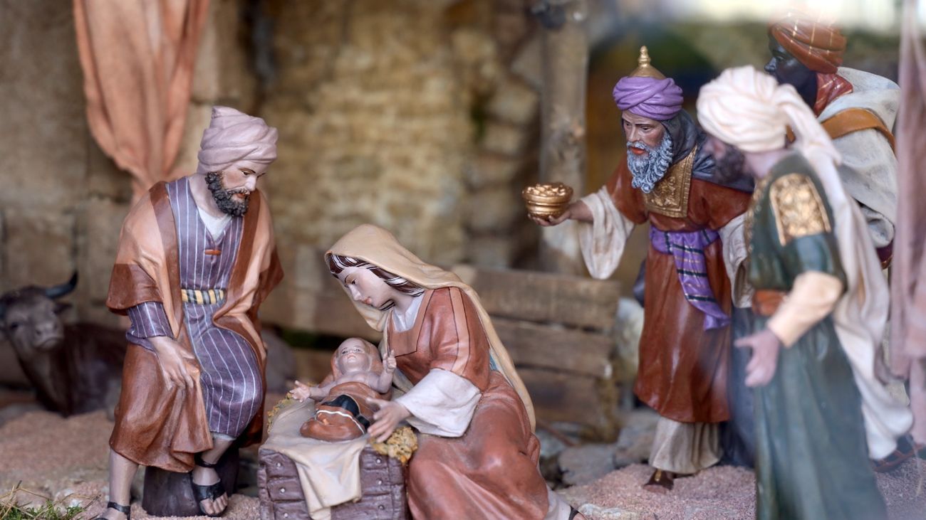 Fuenlabrada estrena un gran belén medieval de 12 metros de superficie